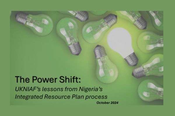 The Power Shift: UKNIAF’s lessons from Nigeria’s Integrated Resource Plan process